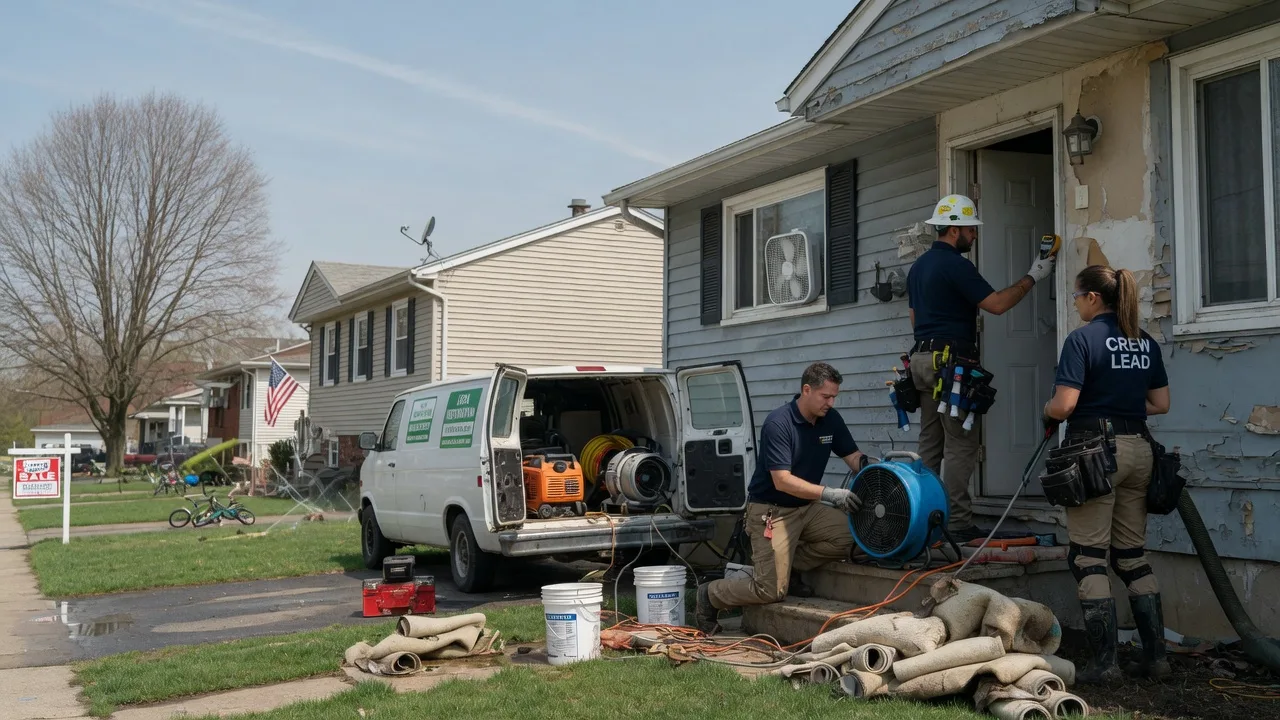 Flood Cleanup in Montpelier, OH near me